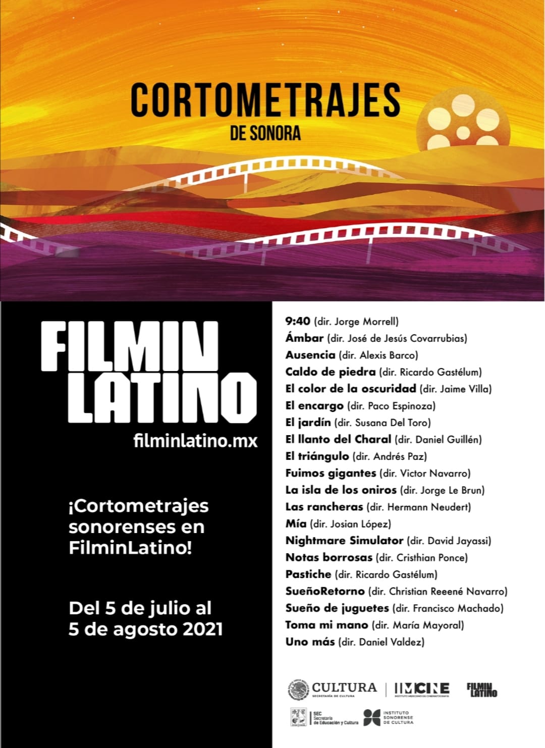 Presentará FilminLatino cortometrajes sonorenses