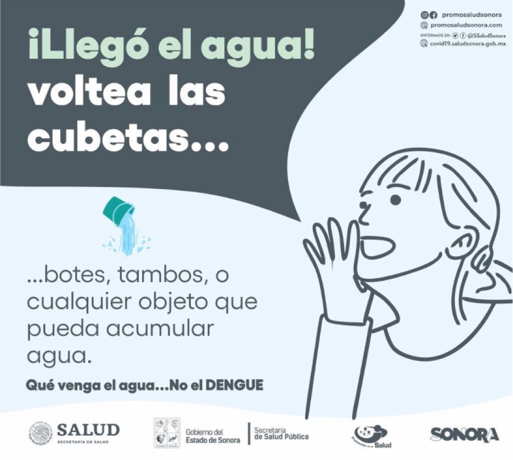 Llama Salud Sonora a eliminar criaderos de mosquitos Llama Salud Sonora a eliminar criaderos de mosquitos