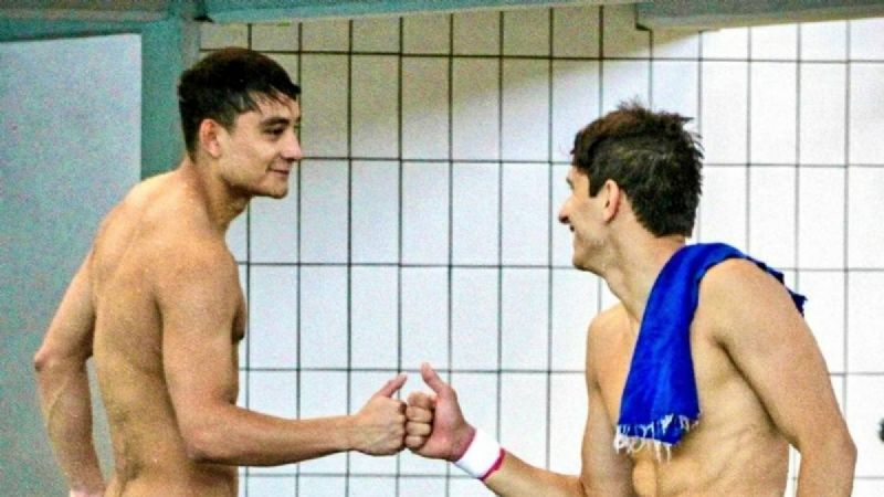 Los clavadistas mexicanos Diego Balleza y Kevin Berlín quedaron en cuarto lugar en plataforma 10 metros sincronizados