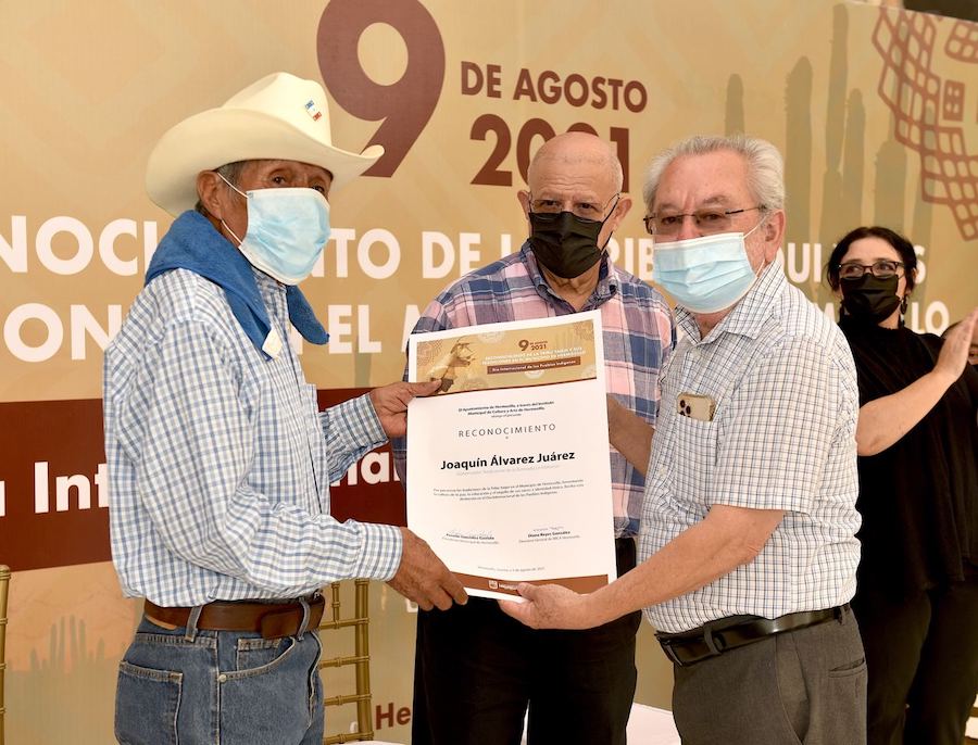 Honra Gobierno Municipal legado y presencia de la etnia Yaqui en Hermosillo