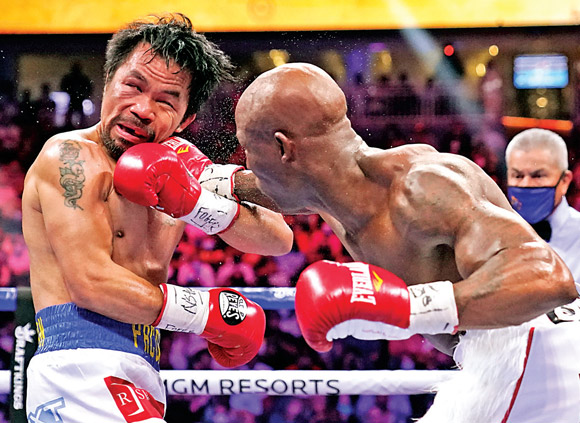 Cubano frena a ‘Pacman’; Ugás da la campanada