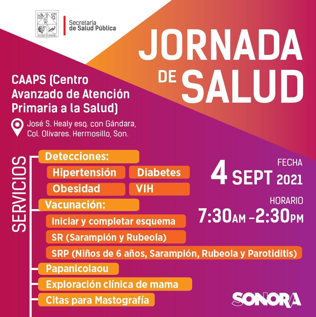 Invita Salud Sonora a jornada médica en Hermosillo Invita Salud Sonora a jornada médica en Hermosillo