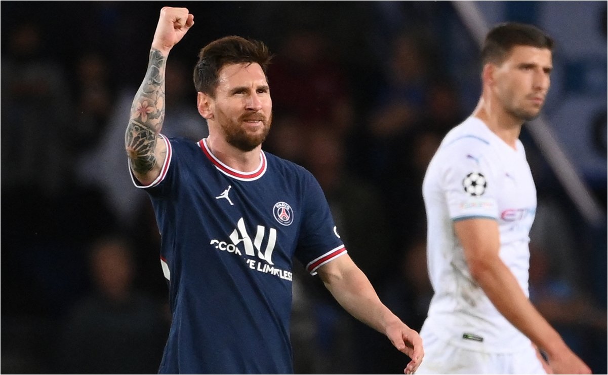 Lionel Messi anota su primer gol con el PSG