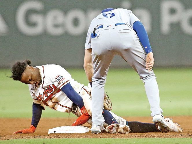 Atlanta vence a los Dodgers