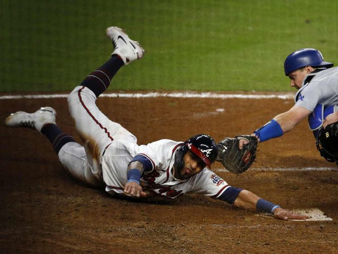 Bravos propinan segundo descalabro a Dodgers Bravos propinan segundo descalabro a Dodgers