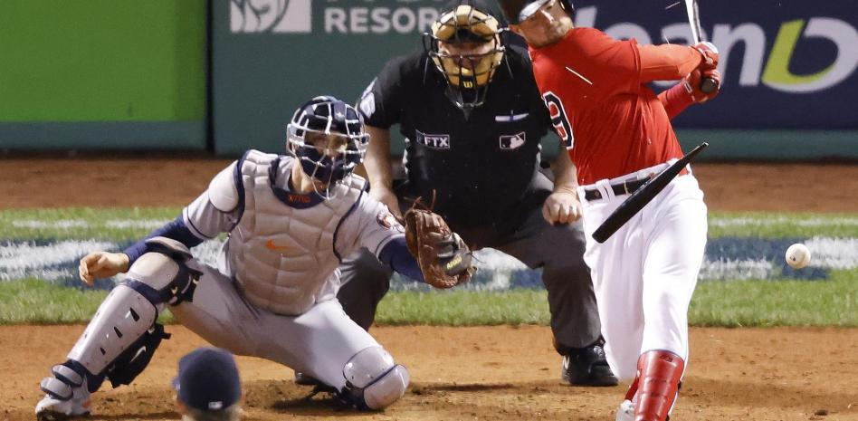 Paliza de Medias Rojas y ventaja de 2-1 ante Astros
