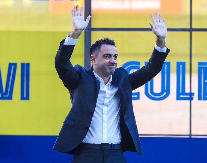 Xavi Hernández es presentado como técnico del Barcelona