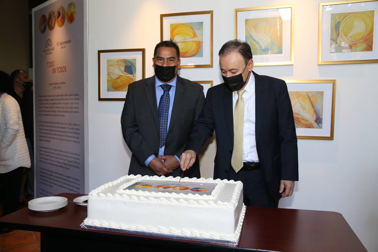 Gobernador Alfonso Durazo celebra 40 aniversario de El Colegio de Sonora Gobernador Alfonso Durazo celebra 40 aniversario de El Colegio de Sonora