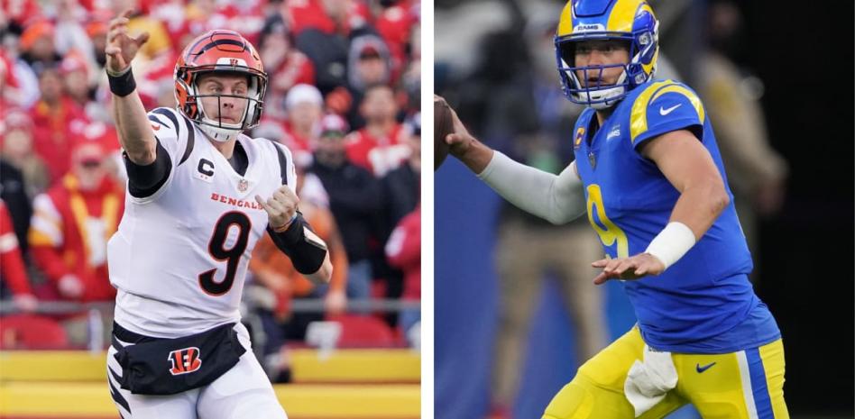 Burrow y Stafford salen a hacer historia en el Super Bowl LVI
