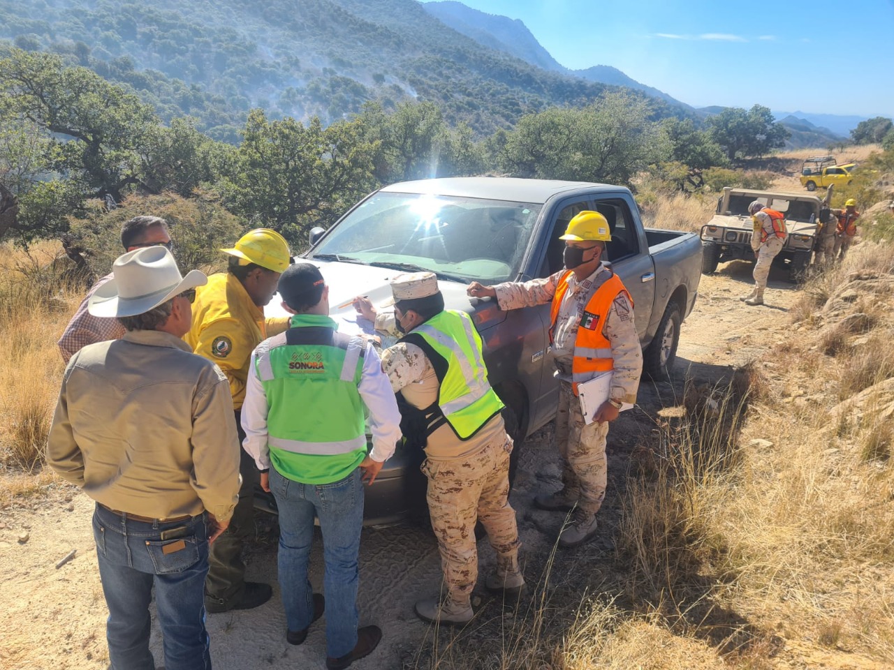 Alistan estrategia para temporada de incendios forestales