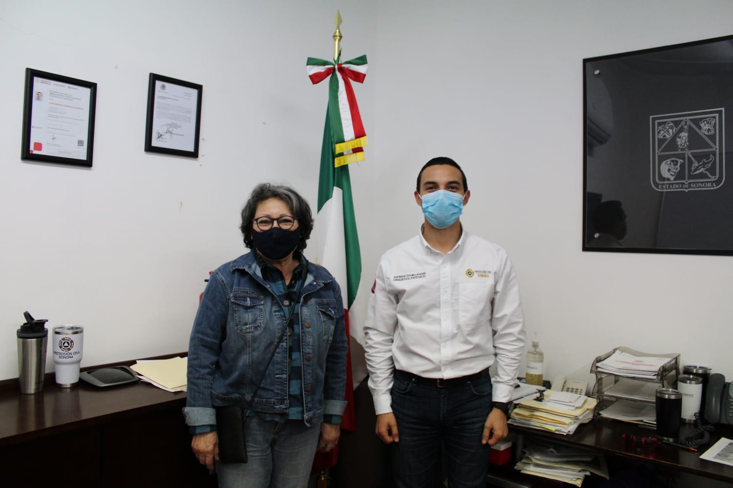 Acuerdan Protección Civil estatal y Conafor estrategia para combatir incendios forestales en Sonora Acuerdan Protección Civil estatal y Conafor estrategia para combatir incendios forestales en Sonora