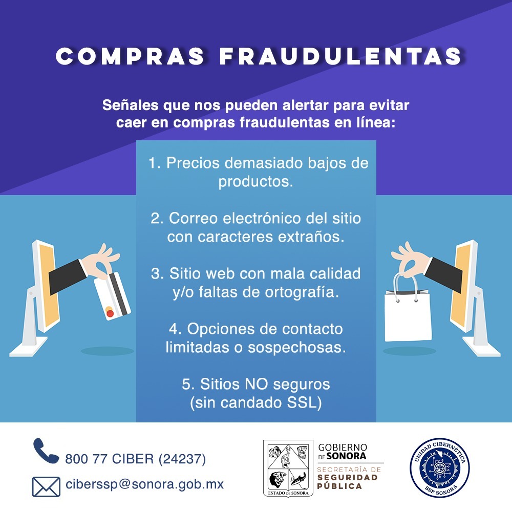 Advierte Unidad Cibernética por estafas al comprar en línea