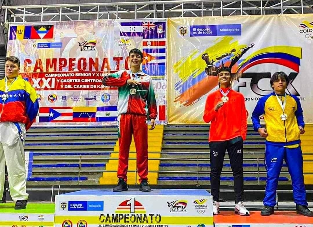 Gana alumno de Cobach Sonora campeonato centroamericano de Karate Do