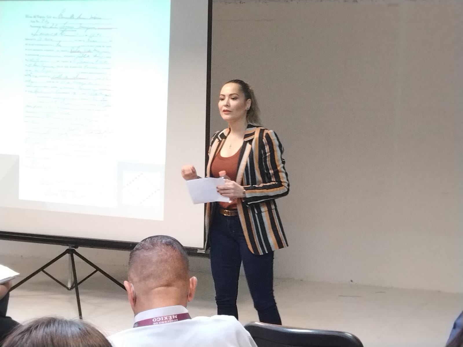 Registro Civil brinda curso de rectificación de actas