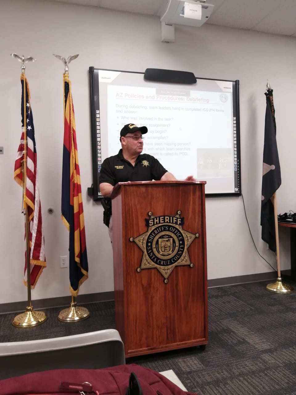 Autoridades de Arizona imparten curso de actualización a cuerpos de emergencia de Sonora