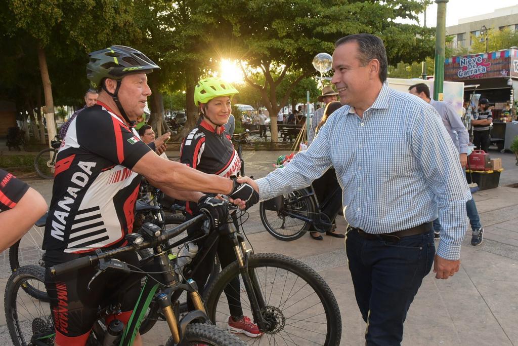 Toño Astiazarán celebra Día Mundial de la Bicicleta con primer Comité CRECES Ciclista