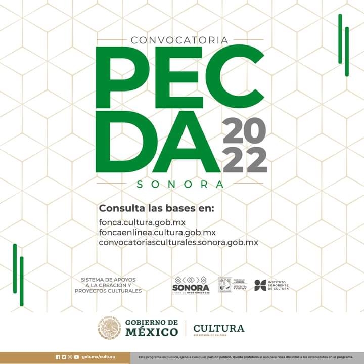 Ofrecerá Pecda Sonora 41 estímulos económicos