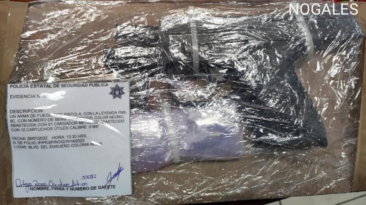 Rescata Policía Estatal a persona privada ilegalmente de su libertad en Nogales y asegura a tres personas en flagrancia
