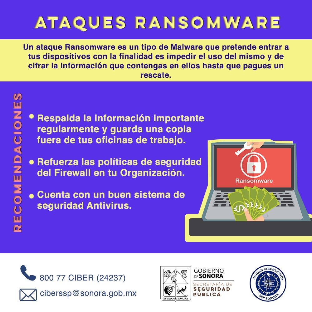 Alerta Unidad Cibernética sobre ciberataques