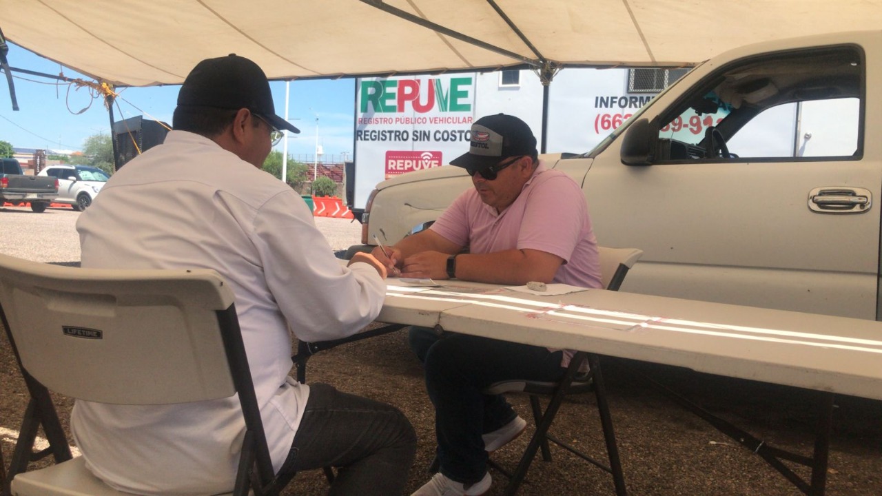 Opera módulo del Repuve en Hermosillo con siete carriles