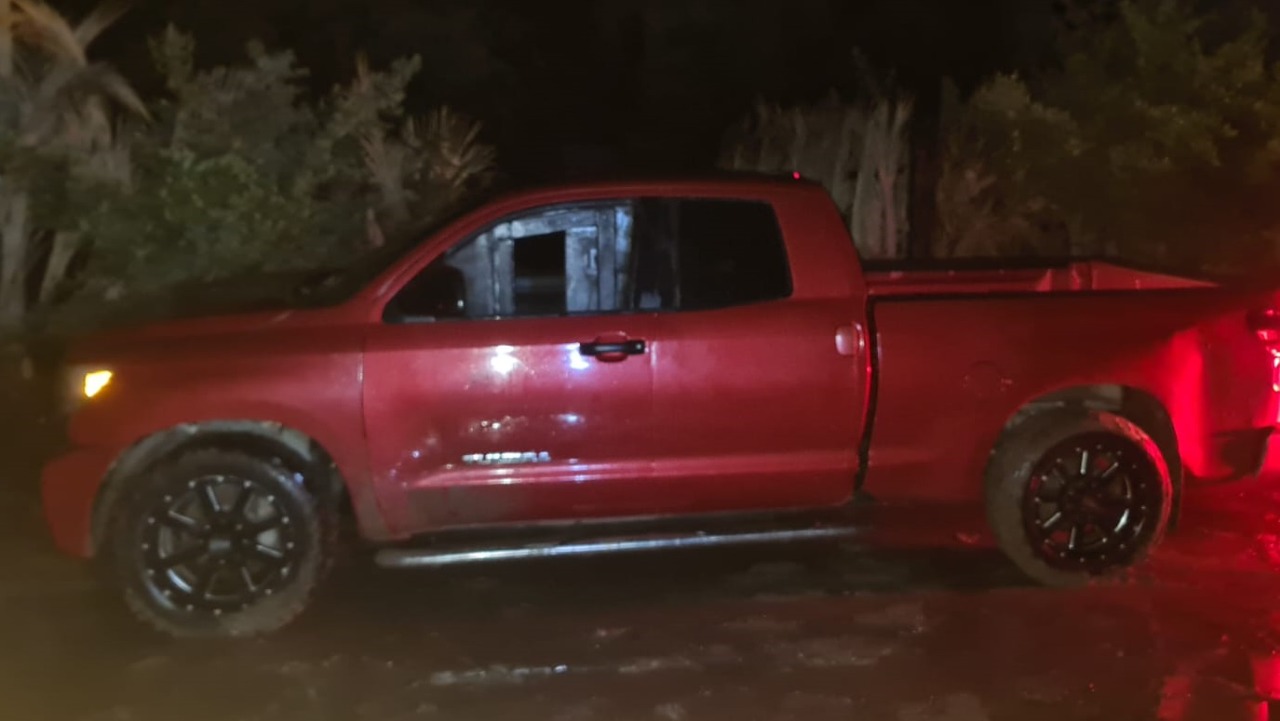 Recuperan Policía Estatal y Sedena vehículos robados Recuperan Policía Estatal y Sedena vehículos robados