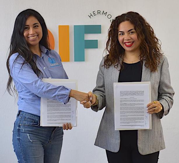 <strong>Formaliza DIF Hermosillo alianza con el Instituto Francisco Javier Saeta para ofrecer opciones de capacitación</strong>