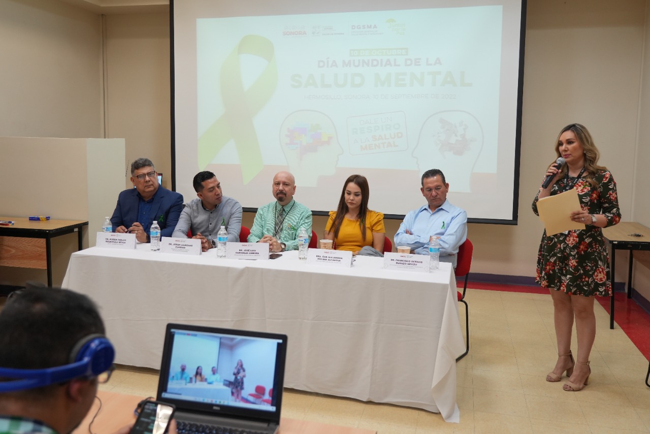 Conmemora Salud Sonora “Día Mundial de la Salud Mental”