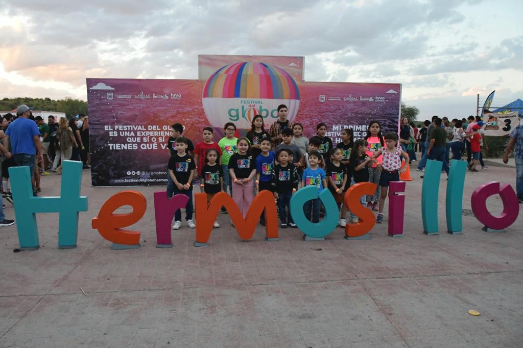 <strong>Acuden miles al Festival del Globo en Hermosillo</strong>