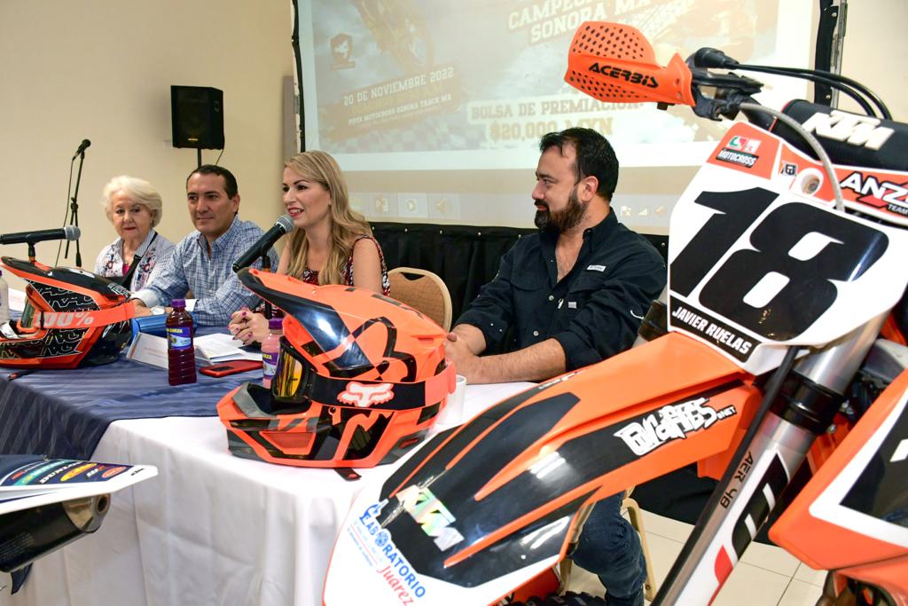 Invitan a disfrutar gran final del Campeonato Estatal de Motocross
