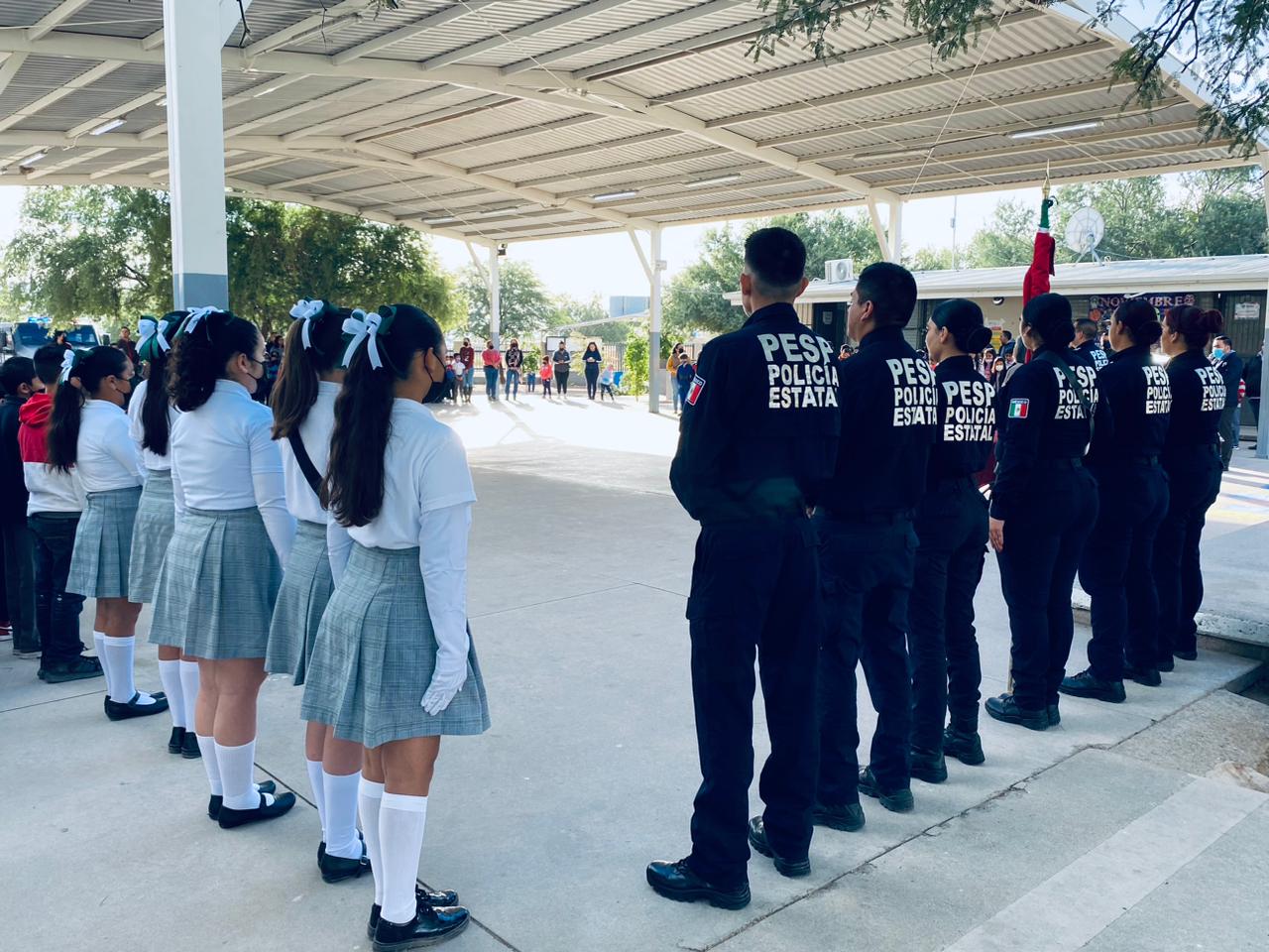 Miles de niñas y niños apoyan a la Policía Estatal como Promotores de la Paz