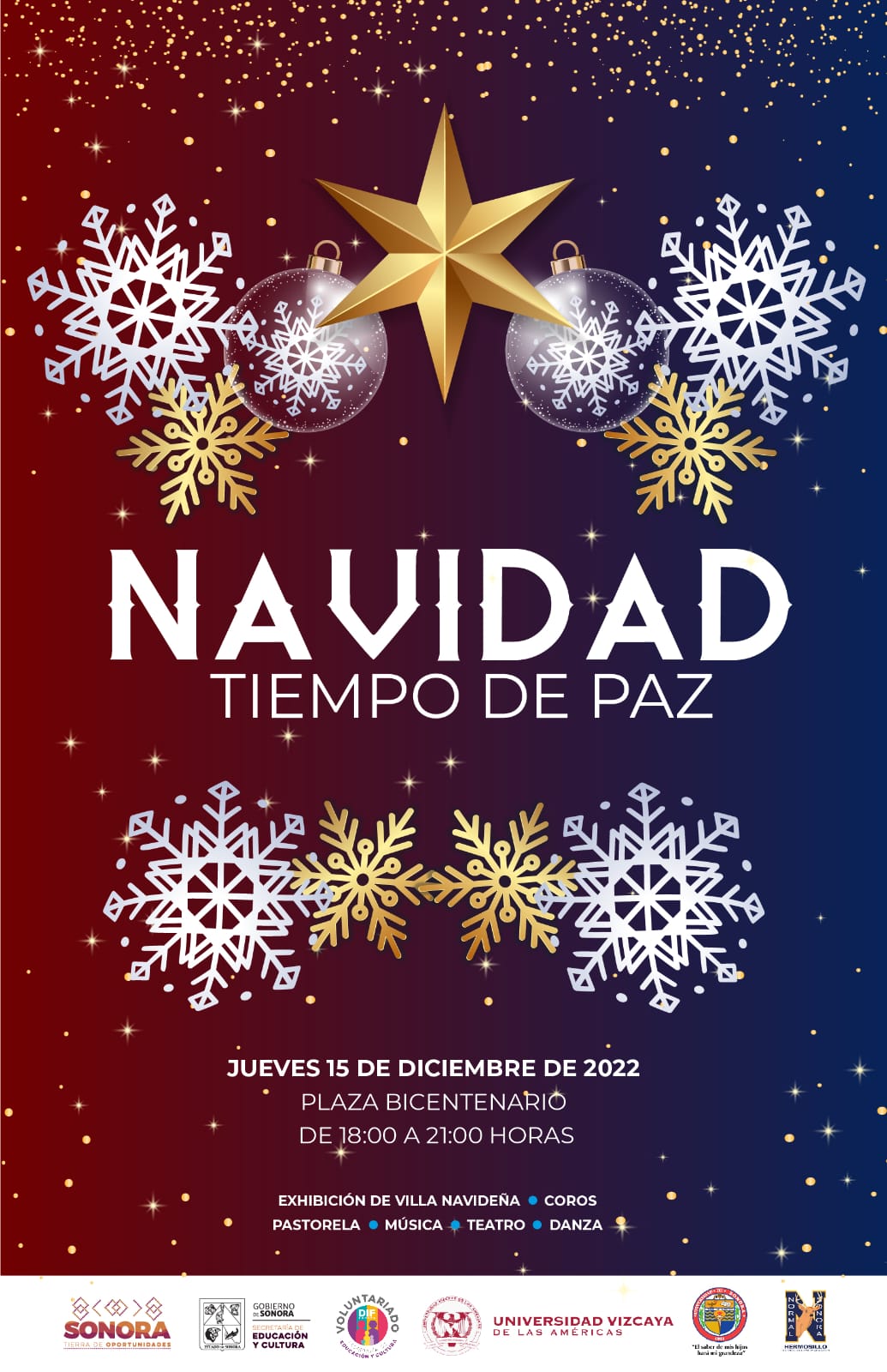 Invita SEC a la segunda edición del festival “Navidad, tiempo de paz” Invita SEC a la segunda edición del festival “Navidad, tiempo de paz”