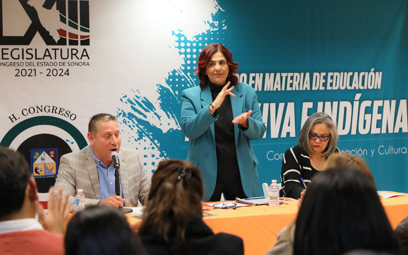 Realiza Congreso foro en materia de educación inclusiva e indígena