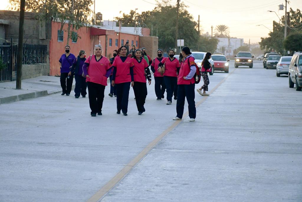 Estrenan pavimentación de la avenida Altamirano a cargo del Ayuntamiento de Hermosillo
