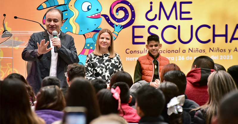 En mi gobierno se garantizará el cumplimiento de los derechos de niñas, niños y adolescentes: Alfonso Durazo