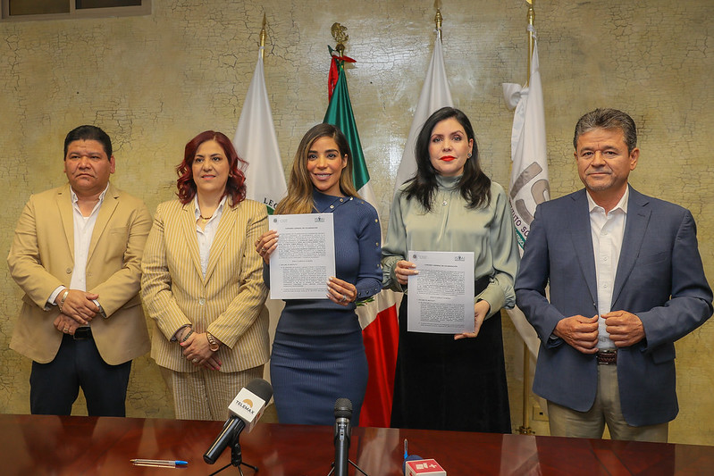 Firman convenio de colaboración Congreso del Estado e ISTAI