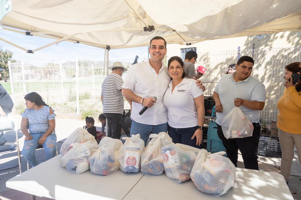 Zaira Fernández y Pascual Soto benefician a más de 3 mil familias con Jornadas Comunitaria