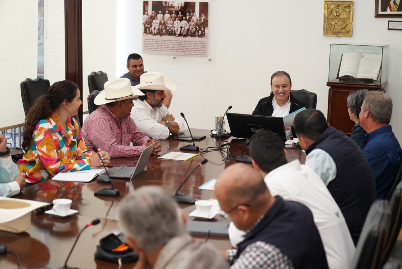 Apoyaremos a nuestros productores agrícolas en todas sus gestiones ante la federación: Alfonso Durazo