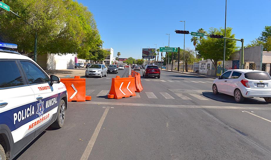 Se habilita vía alterna por cierre de calle Rosales