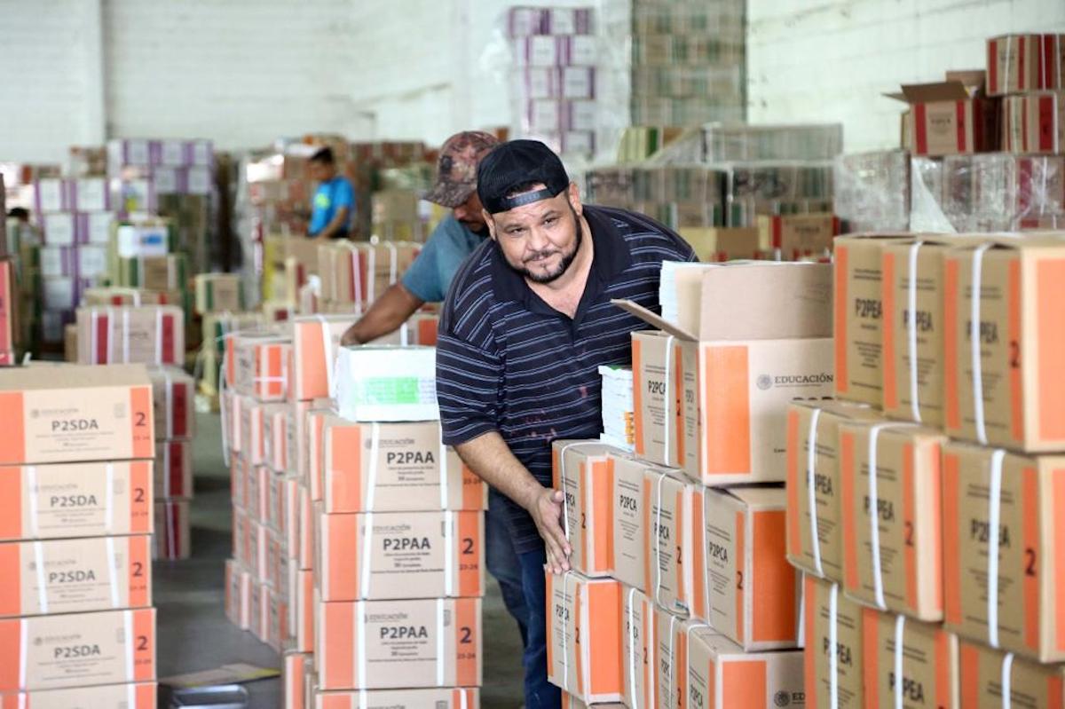 Inicia Gobierno de Sonora distribución de más de tres millones de libros de texto gratuitos.