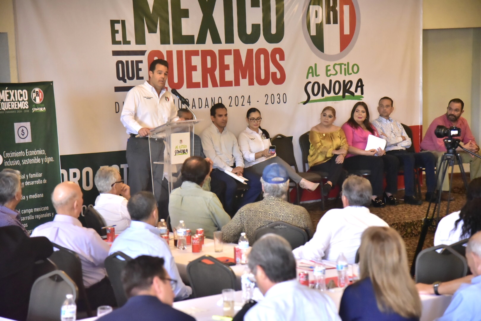 Escucha PRI voces de sonorenses y mexicanos: Rogelio Díaz Brown