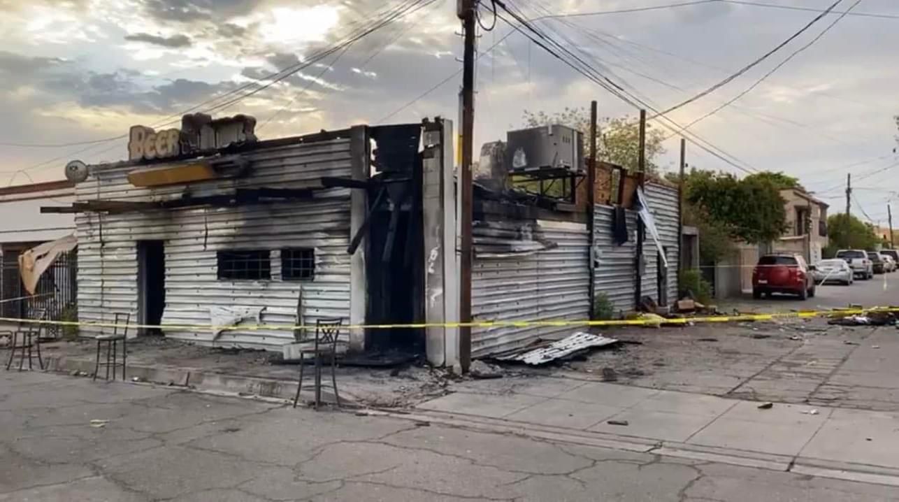 Mueren once personas en incendio de un bar en San Luis Rio Colorado