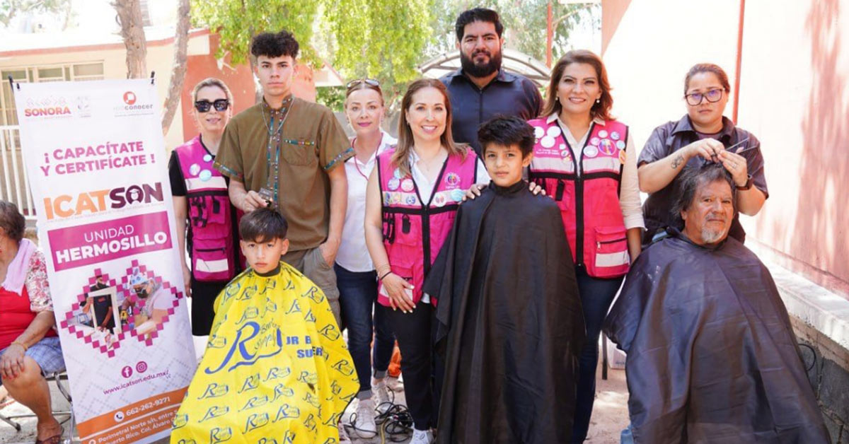Gobierno de Sonora lleva servicios gratuitos a la colonia Café Combate de Hermosillo