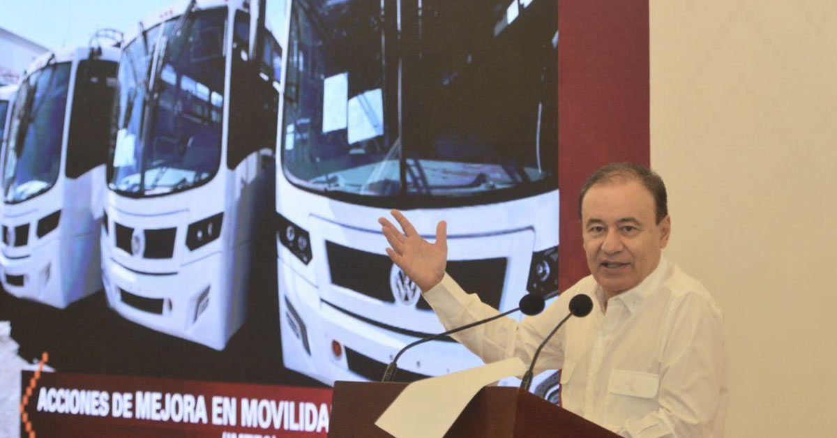 Con una inversión de 216 mdp, fortalecemos la modernización del transporte en Sonora: Alfonso Durazo