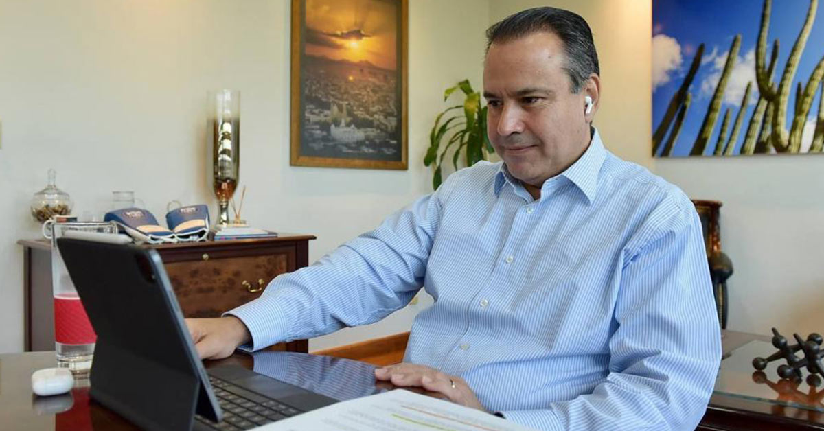 Notifican a Toño Astiazarán que Hermosillo fue elegido para participar en el programa Ciudades en Movimiento del Departamento de Estado de EEUU