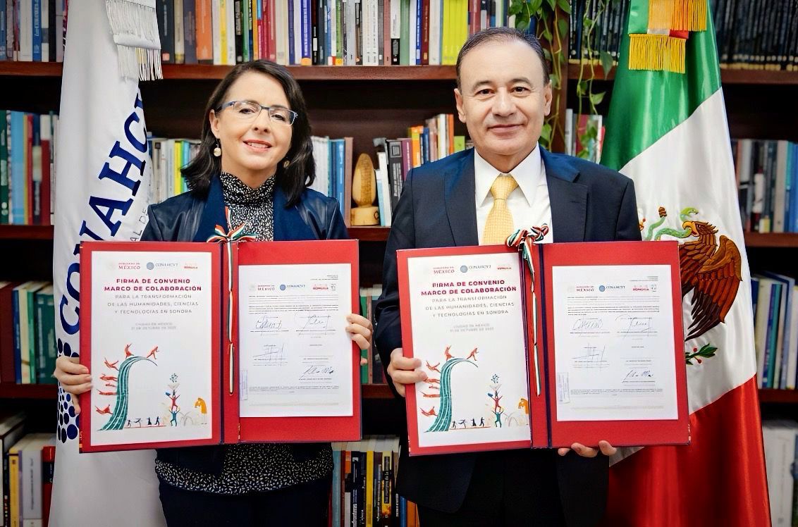 Trabajamos con Conahcyt para el desarrollo de proyectos científicos y humanísticos alineados al Plan Sonora: Alfonso Durazo