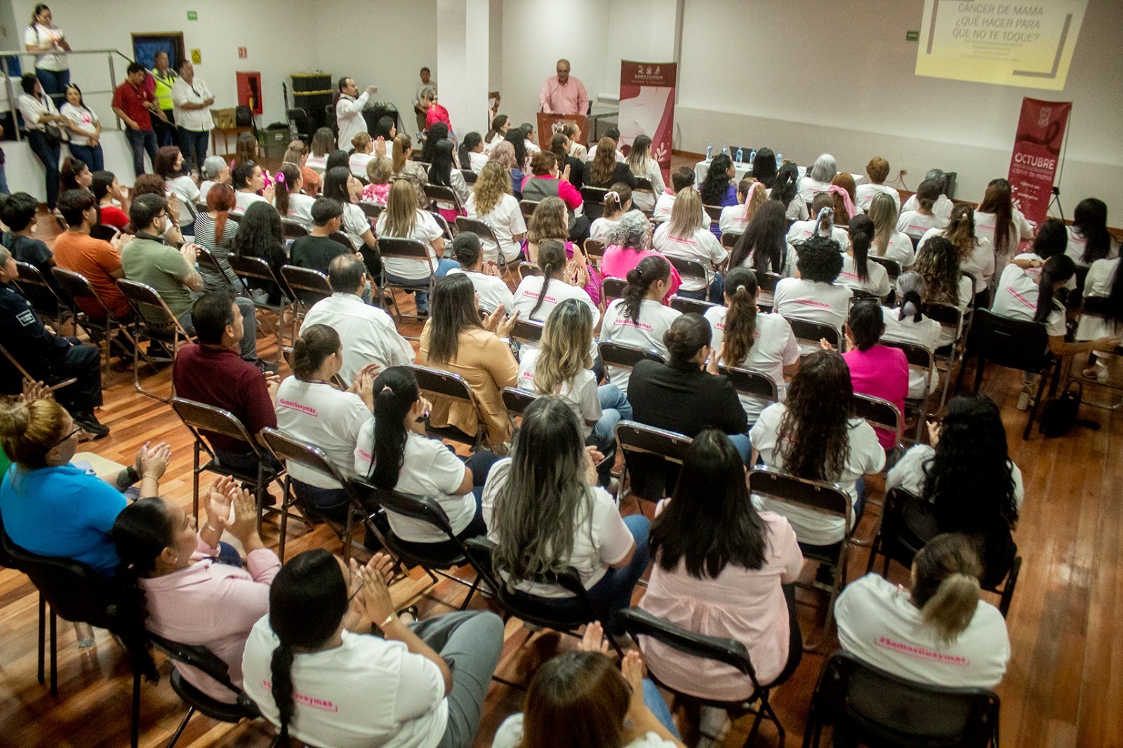 Comparte Ayuntamiento de Guaymas conferencia “Cáncer de Mama, qué hacer para que no te toque”