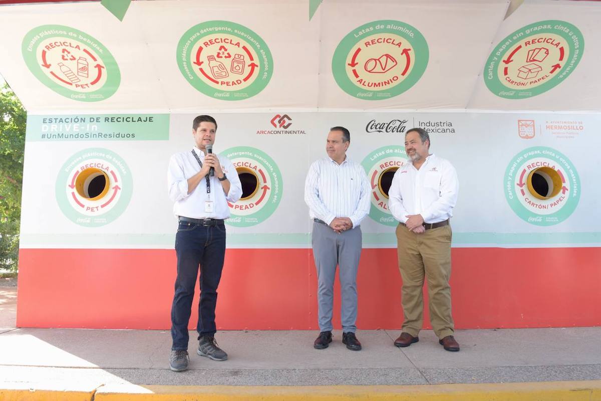 Inaugura Toño Astiazarán Estación de Reciclaje Comunitaria en parque Copacabana