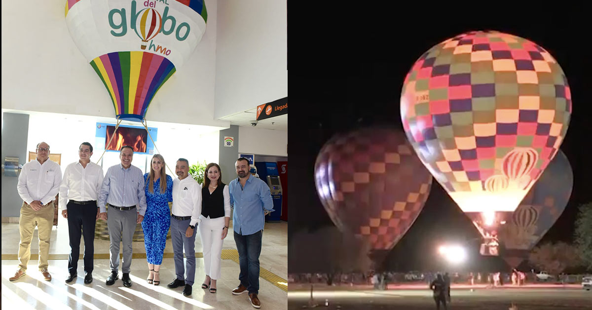 Será inolvidable el Segundo Festival Internacional del Globo en Hermosillo: Toño Astiazarán