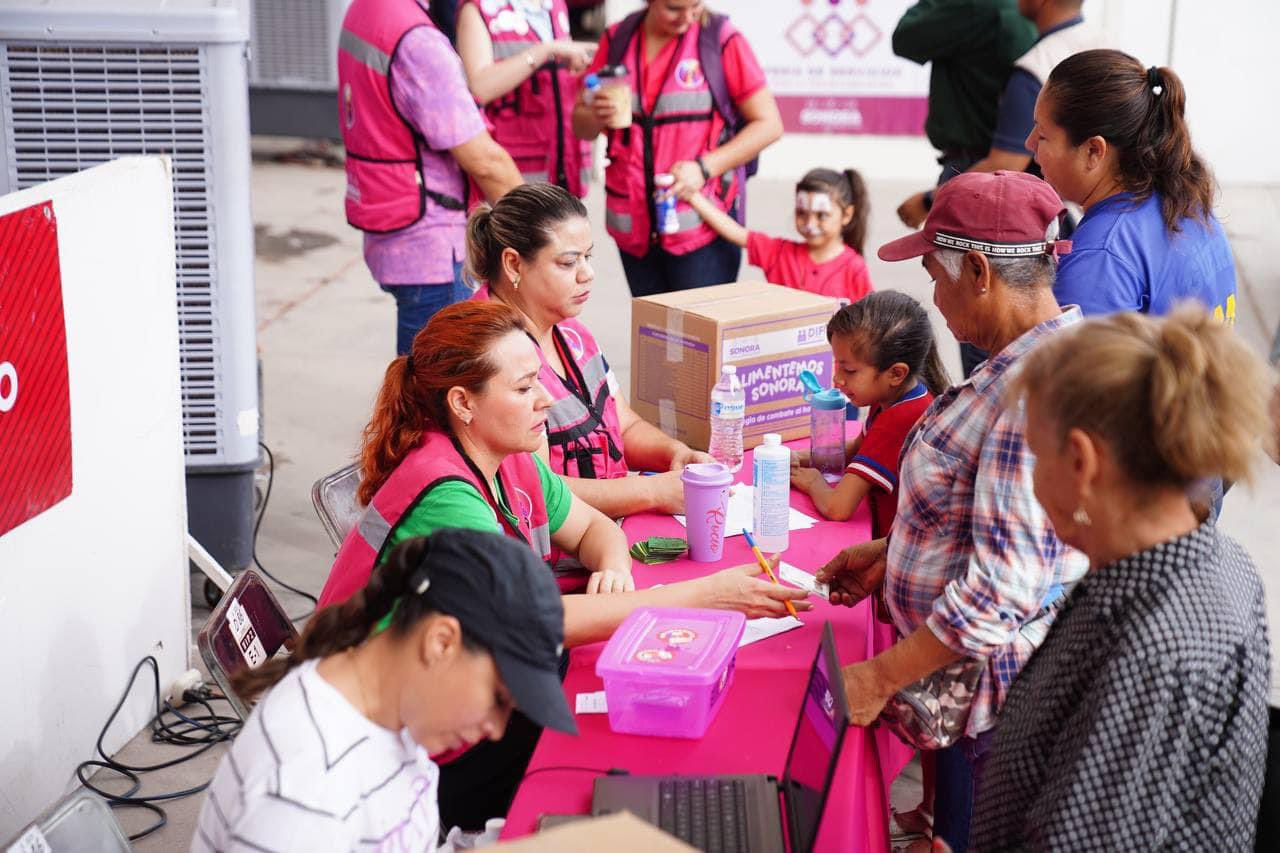Lleva Gobierno de Sonora servicios gratuitos a familias de la Nuevo Hermosillo
