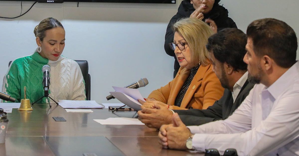 Turna Congreso de Sonora correspondencia en sesión de la Diputación Permanente